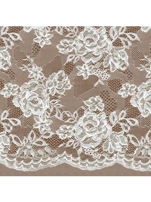 Odea Tr Beyazıt Tekstil Kolay Silinebilir Leke Tutmaz Astarlı Pvc Muşamba Masa Örtüsü Kahverengi Dantelli 140 x 180 BYZT260