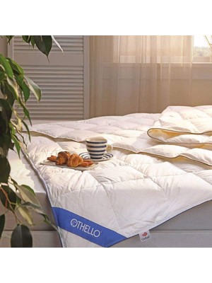 Odea Tr Elegante Coolla Piuma Isı Kontrollü Çift Kişilik Kaz Tüyü Yorgan 195X215 cm