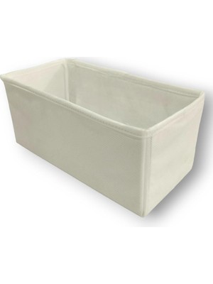 Odea Tr Beyaz Çekmece Içi Düzenleyici Organizer - Çok Amaçlı Dolap Içi Kutu (28 * 13 * 13)