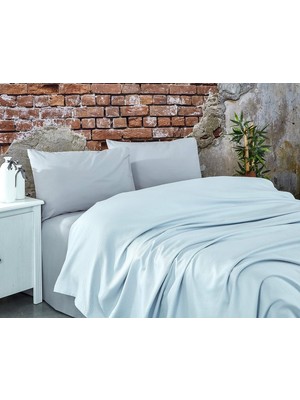 Odea Tr Çift Kişilik RANFORCE%100 Pamuk Pike/açık Gri