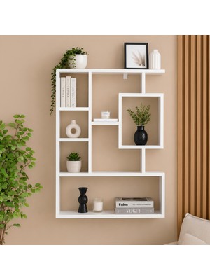 Odea Tr Arykanda Dekoratif Duvar Rafı 70,9X93,6 Cm, Beyaz