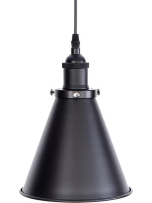 Odea Tr Mylights Retro Siyah Rustik Sarkıt Avize 18 cm En