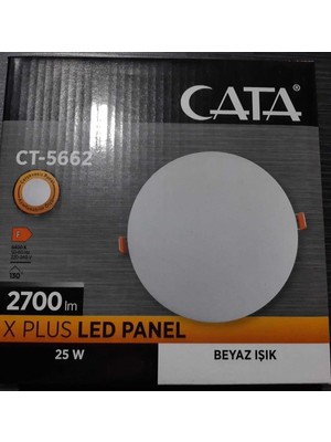 Odea Tr CT-5662 25 Watt x Plus LED Panel Beyaz Işık