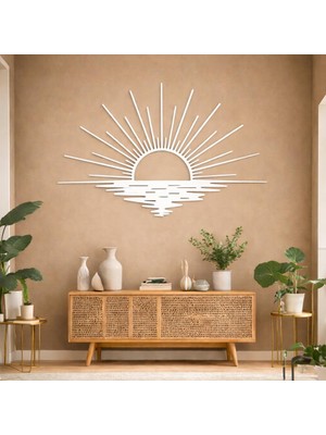 Odea Tr Minimalist Metal Duvar Dekoru – Modern Salon ve Ofis Süsü