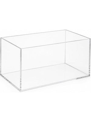 Odea Tr Şeffaf Kapaksız Çok Amaçlı Saklama Kutusu (20CM x 15CM x 10CM)