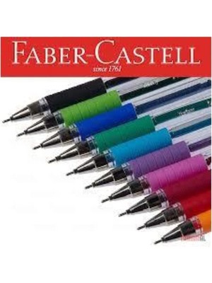 Odea Tr Faber Castell 1425 Iğne Uçlu 10 Renk Tükenmez Kalem Seti