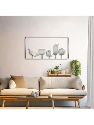 Odea Tr Minimalist Metal Duvar Dekoru – Modern Salon ve Ofis Süsü