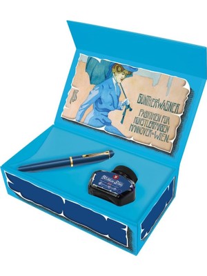 Odea Tr Special Edition M120 Iconic Blue Dolma Kalem + Mürekkep Set - M Uç