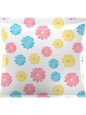 Odea Tr Süper Büyük (51,18 x 39,37) 3'lü Paket, Vakumlu Sıkıştırma Torbası, Ev Kıyafetleri, Yorgan, Bagaj Vb. Için Uygundur