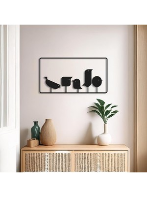 Odea Tr Minimalist Metal Duvar Dekoru – Modern Salon ve Ofis Süsü