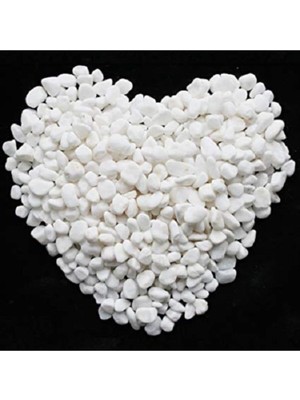 Odea Tr Beyaz Dolomit Taş 15 kg 1 2 cm Dere Taşı Çakıl Bahçe Süs Saksı Teraryum Akvaryum