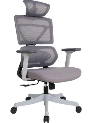 Odea Tr Pro-Tech Ultra Ergonomik Yönetici ve Çalışma Koltuğu - Gri 70X113-124X69 cm