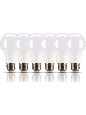 Odea Tr Cata E27 Duy LED Ampul (9 Watt ve 15 Watt) Beyaz Işık (6, Beyaz - 9 Watt)
