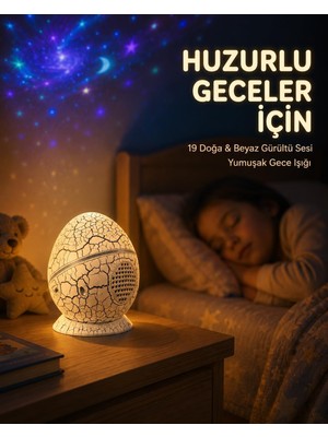 Odea Tr 14 Renkli Nebula Yıldız Projektör + Müzik + Gürültü Cihazı + Zamanlayıcılı