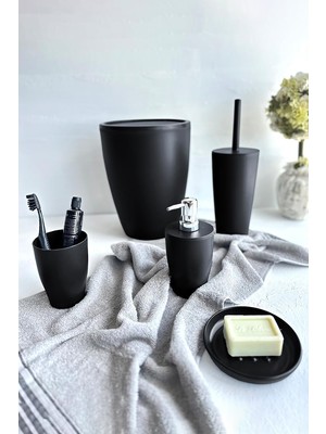 Odea Tr Pure Banyo Seti 5li-Siyah