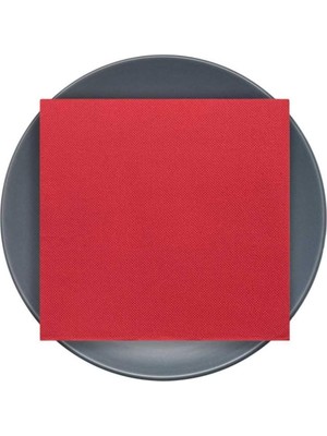 Odea Tr Sevgililer Günü Kırmızı Peçete - 33X33 25PC