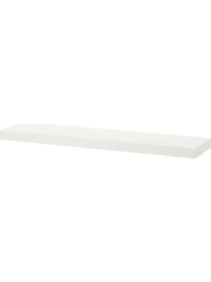 Odea Tr Lack Ayaksız Duvar Rafı, Beyaz Beyaz 110X26 cm