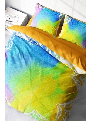 Odea Tr King Size Energy Of Colors Modern Çift Kişilik Nevresim Takımı, MONOHOME49478
