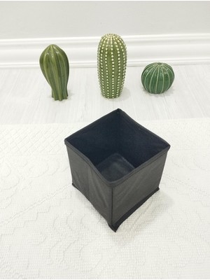 Odea Tr Siyah Çekmece Içi Düzenleyici Organizer - Çok Amaçlı Dolap Içi Kutu (13 * 13 * 13)