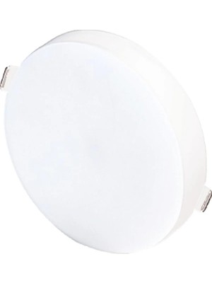 Odea Tr CT-5662 X-Plus Slım LED Panel Armatür Yuvarlak Sıva Altı Beyaz Işık 25W Metal Kasa 6400K