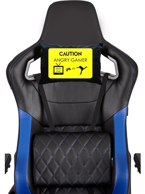 Odea Tr Gamer Yastık Boyun Desteği Angry Gamer