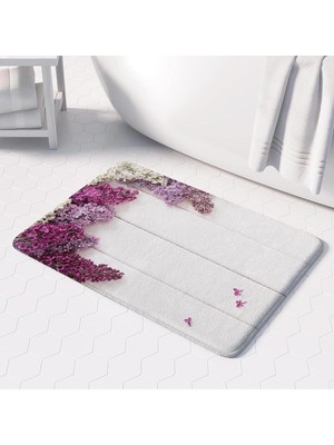 Odea Tr Banyo Paspası, Kaymaz Taban, Banyo Halısı, Makinede Yıkanabilir
