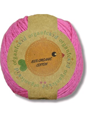 Odea Tr Organik Pamuk Amigurumi Punch 50 gr El Örgü Ipi (Aurora Pink)