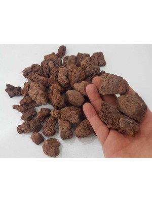 Odea Tr Iri Kırmızı Pomza 2-4 cm 20 Lt Lav Taşı Mangal Taşı Dekoratif Volkanik Pomza Taş