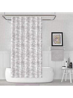 Odea Tr The Wall Banyo Perdesi, Duş Perdesi 180X200CM
