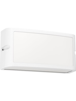 Odea Tr Camarada LED Duvar Lambası, Dış Mekan Aydınlatması, Ev Duvarı, Dikdörtgen Dış Mekan Lambası, Metal, Beyaz Dış Duvar Lambası, Dış Mekan Lambası, Soğuk Beyaz, IP54