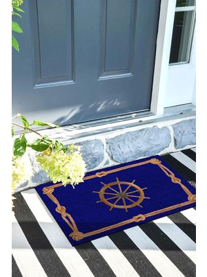 Odea Tr Dümen Kapı Önü Paspası Dekoratif Kapı Paspası Dış Mekân Paspas Ev Içi Paspası 45X70CM