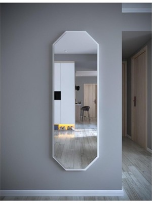 Odea Tr Beyaz 6 Gen Dekoratif Boy Aynası,beyaz
