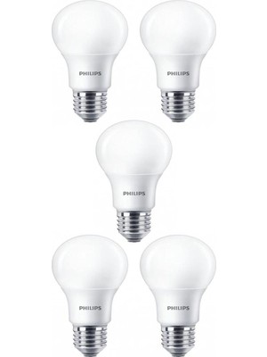 Odea Tr 8W (60W) LED Ampul Beyaz 6500K E27 (5 Adet) Tasarruflu Lamba