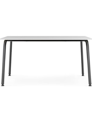 Odea Tr Cone Modern Çalışma Masası - Beyaz Ofis ve Bilgisayar Masası, Geniş Yüzeyli Ergonomik Oyuncu Masası, Home Office Yazı Masası, 120X60X72