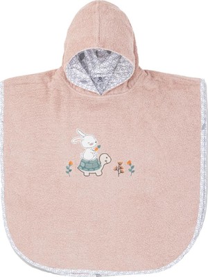 Odea Tr Hero Kahraman Kapüşonlu Havlu Bebek Çocuk Pançosu Bunny