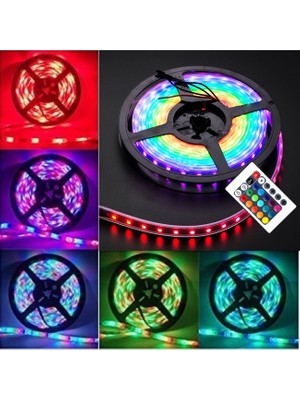 Odea Tr 20 Fonksiyonlu Uzaktan Kumandalı Rgb 5 Metre Şerit Renkli LED