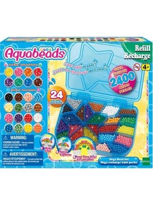 Aquabeads 31502 Mega Bead Boncuk Seti 2400 Parça 4+