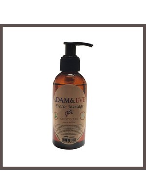 Bezos Adam & Eve Chocolate 150 ml Natural Adam&eve ER0TIC Massage Oil | Boy Aromatik Çikolatalı Adam Eve ER0TIK Masaj Yağı ECO123