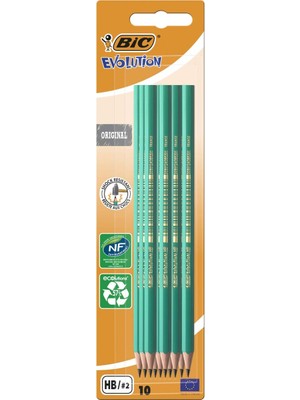Kalem Ecolutions Evolution 650 Hb, Blister Her Biri 10 Adet, Yeşil