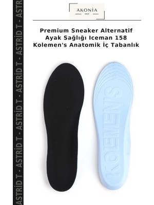 Premium Sneaker Alternatif Ayak Sağlığı Iceman 158 Kolemen's Anatomik Iç Tabanlık