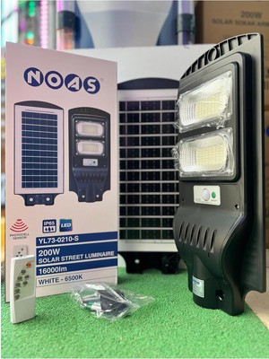 Tr 200W Solar(Güneş Enerjili) Kumandalı Sokak Armatürü