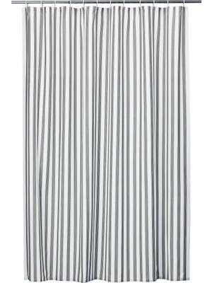 Tr Stavbjörnbar Serisi, Duş Perdesi, 180X200 Cm, Siyah-Beyaz Siyah-Beyaz #000000