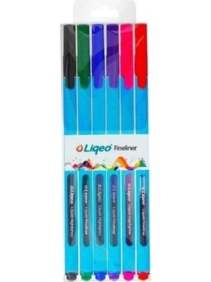 Tr Fineliner Kalem 6 Renk