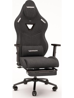 Tr Warrior Aragorn 1598B1110 Kumaş Jet Black Oyuncu Koltuğu - Ayak Uzatmalı