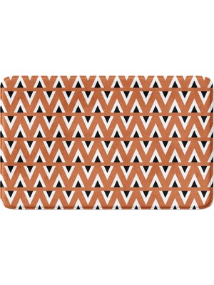 Tr Banyo Paspası, Kaymaz Taban, Banyo Halısı, Makinede Yıkanabilir (50X60CM)