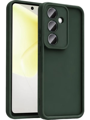 La Boom Samsung Galaxy A57 5g Viera Silikon - Koyu Yeşil