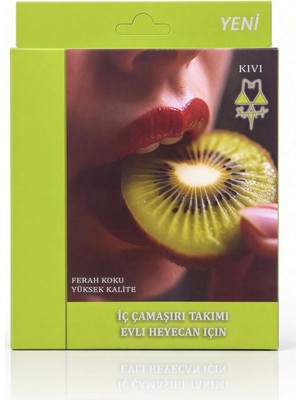 WebMediCode Kivi Aromalı Yenilebilir Iç Çamaşırı Takımı