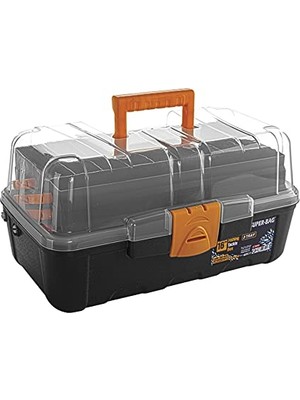 Pratik Ev Şeffaf Kapaklı Balıkçı Takım Çantası - ASR-5038
