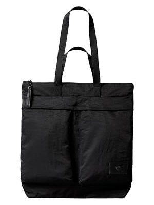 aklow akyoleticaret Metro Nylon Helmet Bag Erkek Çanta, Siyah, Tek Beden