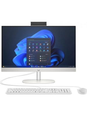 Hp Proone 240 G10 D36TSRF Ultra 5 125U 32GB 512GB SSD 23.8 Fhd Beyaz Freedos Aıo Bilgisayar